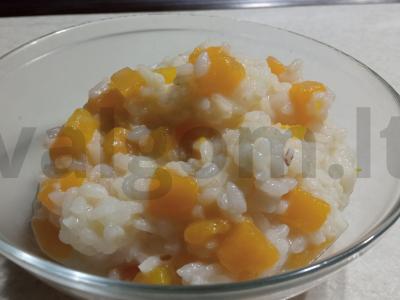 Ryžių košė su moliūgu pagrindine nuotrauka