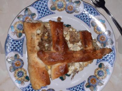 Mėsos pyragas pagrindine nuotrauka