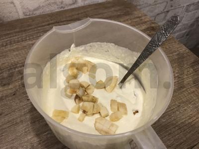 Kukurūzų apkepas su džiovintomis abrikosais ir karamelizuotais bananais „Švelnus malonumas“ Žingsnis 3