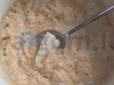 Polenta su ožkų sūriu Žingsnis 5