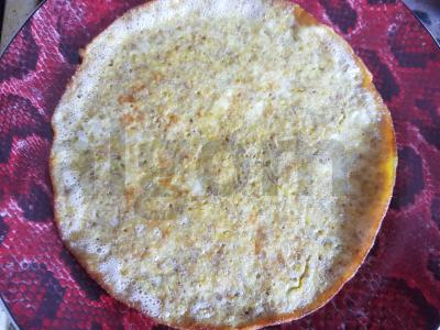 Avižų blynas su daržovių įdaru ir kietuoju sūriu Žingsnis 3