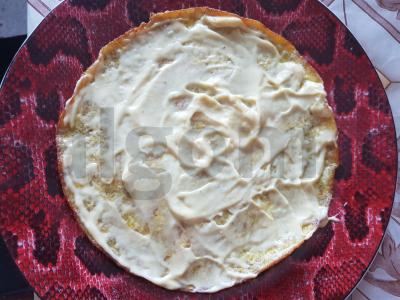 Avižų blynas su daržovių įdaru ir kietuoju sūriu Žingsnis 4