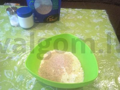 Beigluteninis duona Žingsnis 1