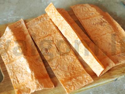 Sūrio vyniotiniai iš lavašo greitai Žingsnis 3