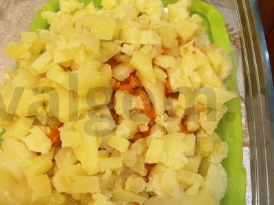 Olivje su vištienos krūtinėle Žingsnis 5