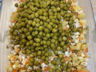 Olivje su vištienos krūtinėle Žingsnis 7