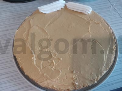 Tortas „Šerkšnas“ su avietėmis Žingsnis 15