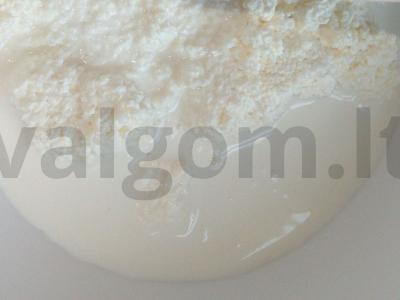 Sūrio pyragas be kepimo Žingsnis 3