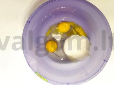 Blynai su špinatais Žingsnis 1