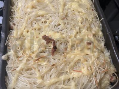 Sluoksniuota spageti apkepas Žingsnis 8