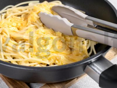 Makaronai su sūriu ir kiaušiniu Žingsnis 2