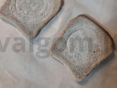 Keptas sumuštinis su kiaušiniu ir sūriu Žingsnis 1