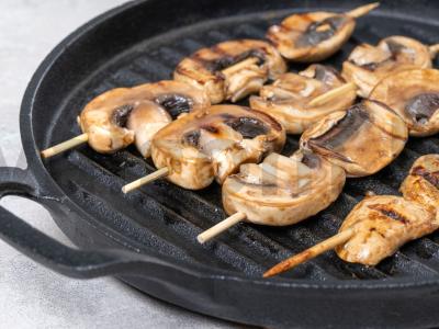 Marinuoti grybai su balzaminiu actu Žingsnis 2