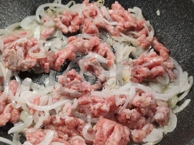 Troškinta daržovių mišrainė su faršu Žingsnis 3