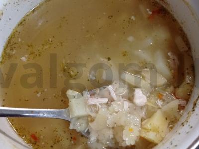 Vištienos sriuba su makaronais Žingsnis 3