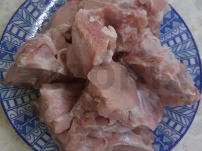 Rūgščių kopūstų sriuba Žingsnis 1