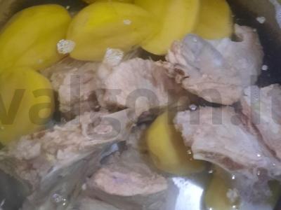 Rūgščių kopūstų sriuba Žingsnis 3