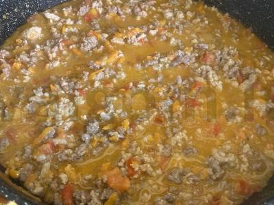 Spagečiai „beveik“ bolonjeze Žingsnis 4