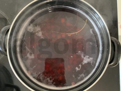 Raudonųjų serbentų kompotas Žingsnis 2