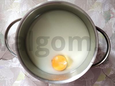 Obuolių blynai su kokosų miltais ir cinamonu Žingsnis 1