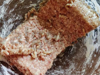 Mėsos pyragėliai „Valtornai“ Žingsnis 8