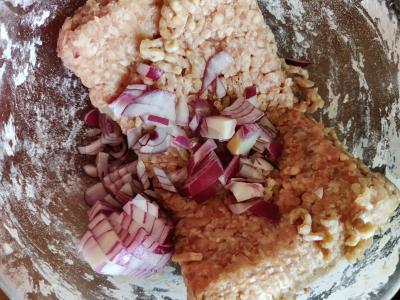 Mėsos pyragėliai „Valtornai“ Žingsnis 9