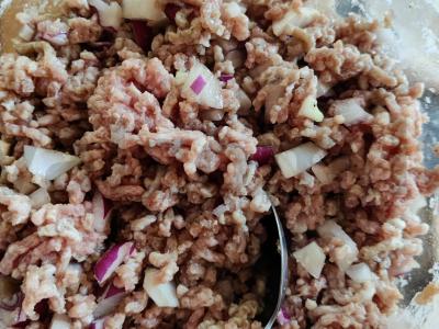 Mėsos pyragėliai „Valtornai“ Žingsnis 10