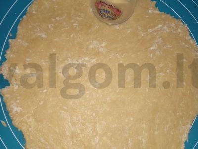 PP kvietiniai sausainiai Žingsnis 3