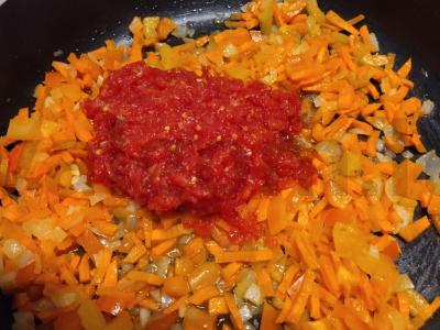 Ryžiai su vištiena ir daržovėmis Žingsnis 4