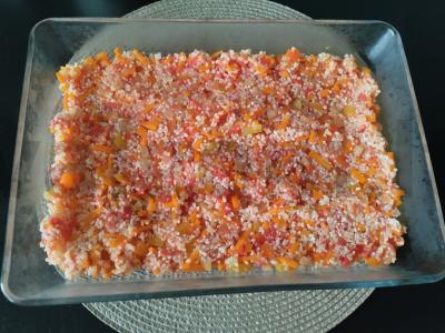 Ryžiai su vištiena ir daržovėmis Žingsnis 6