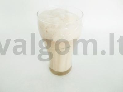 Kokteilis su migdolų pienu Žingsnis 2