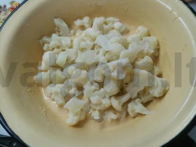 Žiedinė kopūstai, apkepti tešloje Žingsnis 5