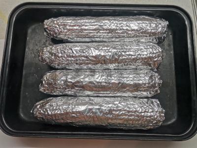 Kvapni kukurūza orkaitėje Žingsnis 4