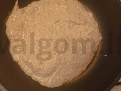 Avižų blynas su sūriu Žingsnis 2