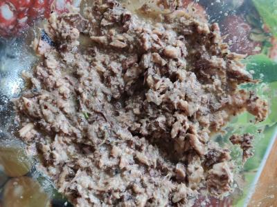 Skumbrijos ir daržovių zrazai Žingsnis 2