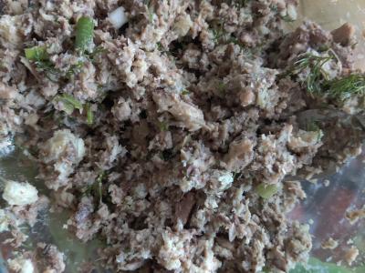 Skumbrijos ir daržovių zrazai Žingsnis 6