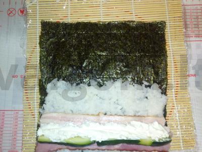 Sushi su bekonu Žingsnis 2