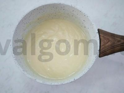 Klasikiniai eklerai su vaniliniu kremu šokoladiniame glajuje Žingsnis 3