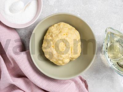 Vegetariški apelsinų sausainiai Žingsnis 1