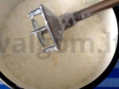 Pieno kokteilis Žingsnis 3