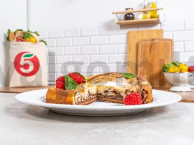 Sovietinis klasikinis tortas „Zebra“ pagrindine nuotrauka