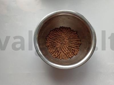 Šokoladiniai „Trufeliai“ Žingsnis 2