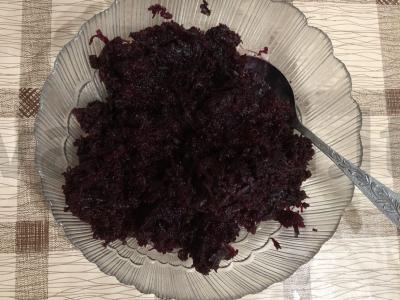 Sumuštiniai su šprotais ir virtomis burokėliais Žingsnis 3