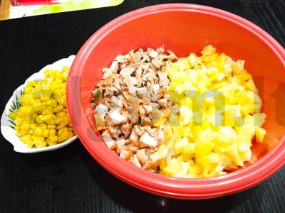 Saulėta pica Žingsnis 1