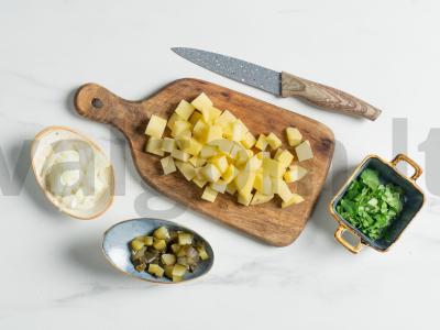 Vištienos ir grikių sriuba Žingsnis 1