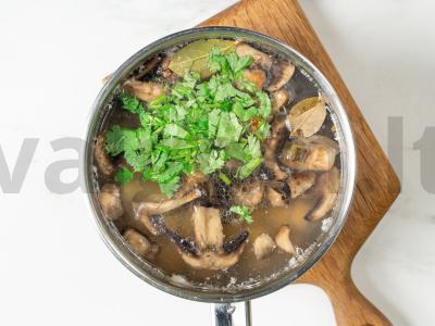 Vištienos ir grikių sriuba Žingsnis 8