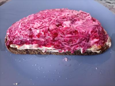 Sumuštiniai „Silkė po kailiu“ Žingsnis 5