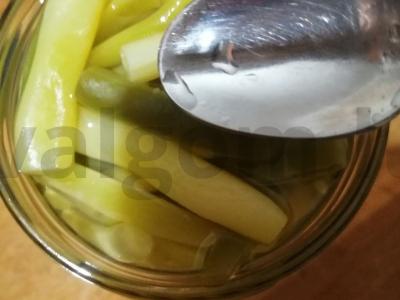 Marinuotos žirginės pupelės Žingsnis 3