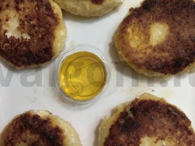 Sūrio blynai iš blynų miltų pagrindine nuotrauka