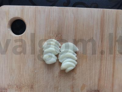 Pangasiuso filė PP stiliumi Žingsnis 3